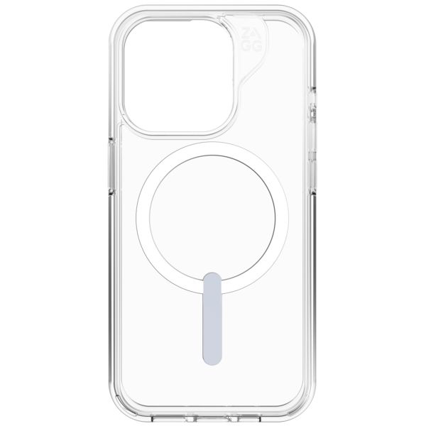 ZAGG Crystal Palace Snap Backcover MagSafe iPhone 15 Pro - Transparant