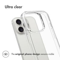 Accezz Xtreme Impact Back Cover Apple iPhone 16 Pro - Transparent