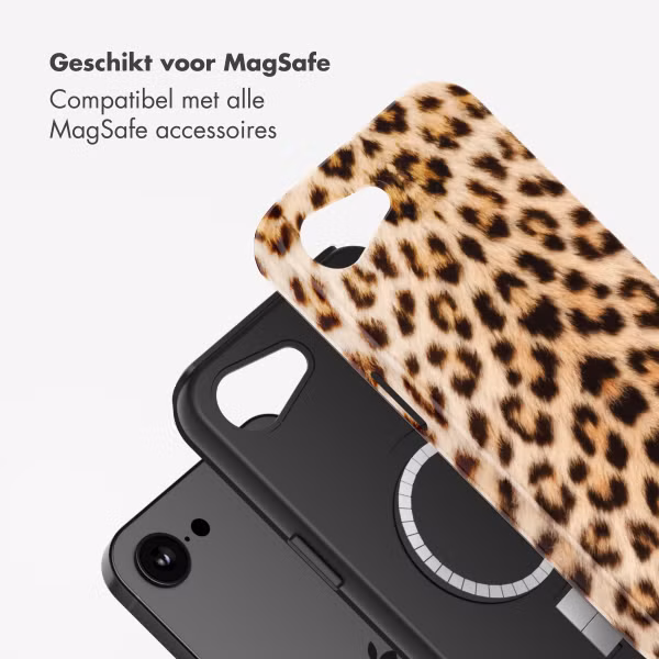 Selencia Vivid Backcover met MagSafe Apple iPhone 16e - Wild Leo