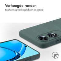 imoshion EasyGrip Backcover Oppo A60 4G - Donkergroen