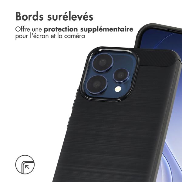 imoshion Brushed Backcover Oppo Reno15 F (5G) - Zwart