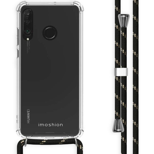 imoshion Backcover met koord Huawei P30 Lite - Zwart & Goud