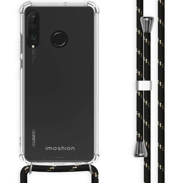 imoshion Backcover met koord Huawei P30 Lite - Zwart Goud