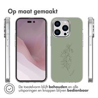 imoshion Design hoesje Apple iPhone 14 Pro - Floral Green