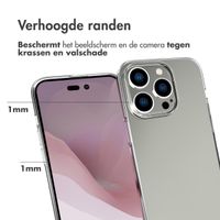 Accezz Clear Backcover Apple iPhone 14 Pro - Transparant