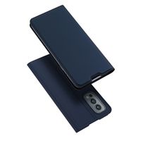 Dux Ducis Slim Softcase Bookcase OnePlus Nord 2 - Donkerblauw