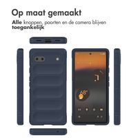 imoshion EasyGrip Backcover Google Pixel 6a - Donkerblauw