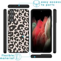 imoshion Design hoesje Samsung Galaxy S21 FE - Leopard