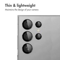 imoshion Camera Protector Glass 2-pack Samsung Galaxy S24 Ultra - Black