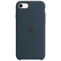 Apple Silicone Backcover Apple iPhone SE (2022 / 2020) / 8 / 7 - Abyss Blue