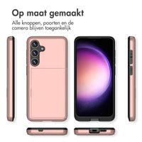 imoshion Backcover met pasjeshouder Samsung Galaxy S24 - Rosé Goud