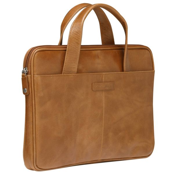 dbramante1928 Silkeborg Laptoptas 14 inch - Echt leer - Golden Tan