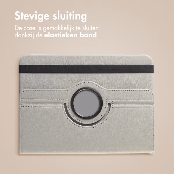 imoshion 360° draaibare Bookcase Samsung Galaxy Tab A11 Plus - Grijs