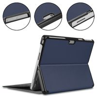 imoshion Trifold Bookcase Microsoft Surface Pro 9 / Pro 10 / Pro 11 - Donkerblauw