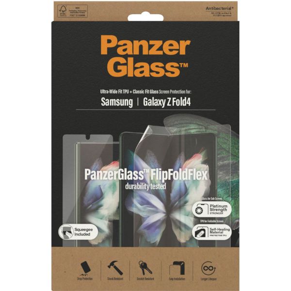 PanzerGlass Anti-Bacterial Case Friendly Screenprotector Samsung Galaxy Z Fold 4