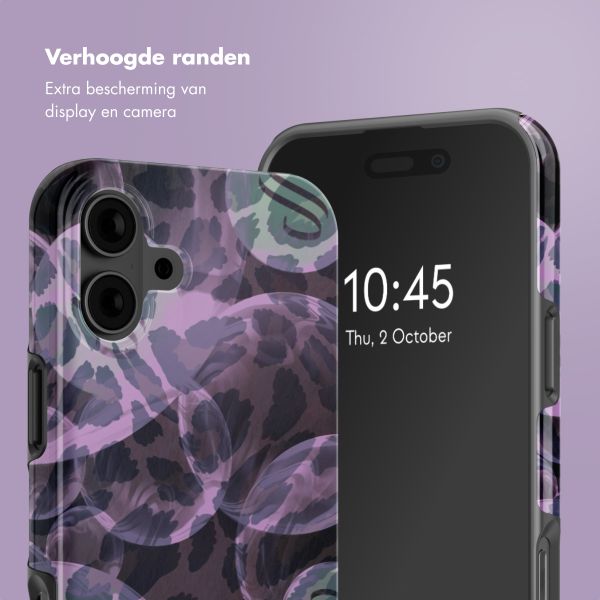 Selencia Vivid Backcover met MagSafe Apple iPhone 16 - Leo Bubble Green