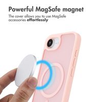 imoshion Colour Guard Back Cover with MagSafe Apple iPhone 17e / 16e - Light Pink