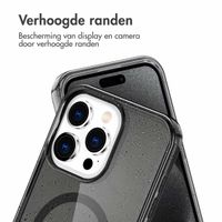 imoshion Sparkle Backcover met MagSafe Apple iPhone 15 Pro - Glitter Zwart