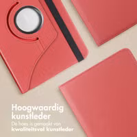 imoshion 360° draaibare Bookcase Samsung Galaxy Tab A11 - Rood