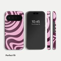 Selencia Vivid Case with MagSafe Google Pixel 11 - Wavy Swirl Pink Plum