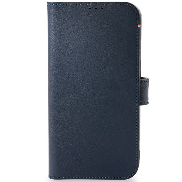 Decoded 2 in 1 Leather Detachable Wallet iPhone 13 Pro - Donkerblauw