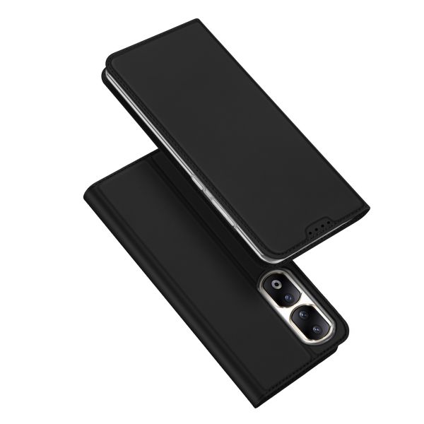 Dux Ducis Slim Softcase Bookcase Honor 90 Pro - Zwart