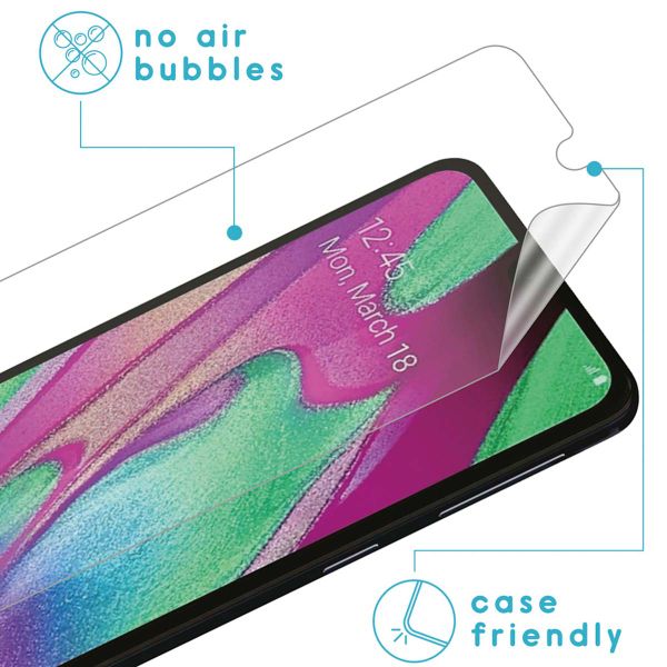 imoshion Screenprotector Folie 3 pack Samsung Galaxy A40