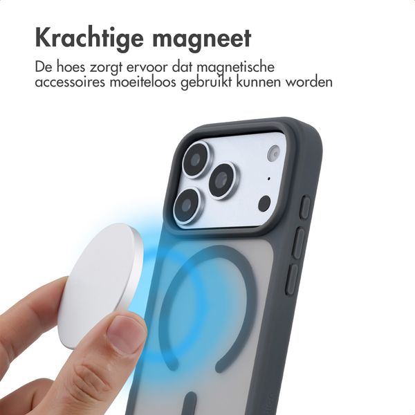 imoshion Color Guard Backcover met MagSafe Apple iPhone 18 Pro / 17 Pro - Grijs