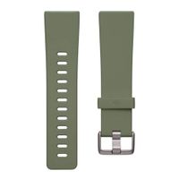 Fitbit Classic siliconen band Fitbit Versa / Versa 2 / Versa Lite - Maat L - Olive