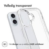 Accezz Xtreme Impact Backcover Apple iPhone 16 - Transparant