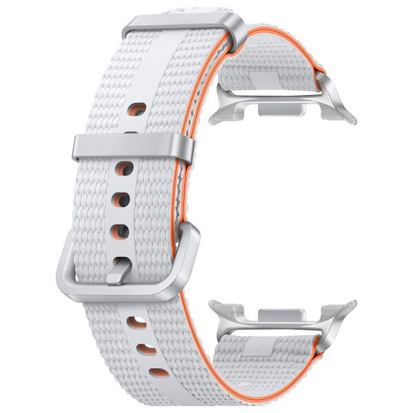 Samsung Originele Athleisure Band Samsung Galaxy Watch 8 (40/44mm) / Classic (46mm) - S/M - Wit