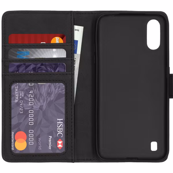 imoshion Luxe Bookcase Samsung Galaxy A01 - Bruin