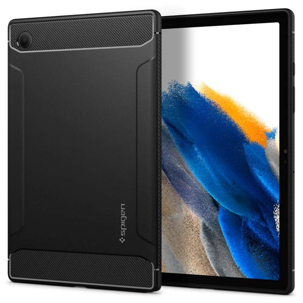 Spigen Rugged Armor Backcover Samsung Galaxy Tab A8 - Zwart