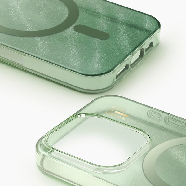 iDeal of Sweden Clear Case MagSafe Apple iPhone 16 Pro Max - Sage Green