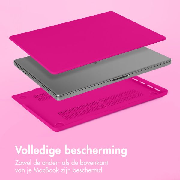 imoshion Hard Cover voor de MacBook Pro 16 inch (2021 / 2023 M3 chip / 2024 M4 chip) - A2485 / A2780 / A2991 / A3186 / A3403 - Hot Pink