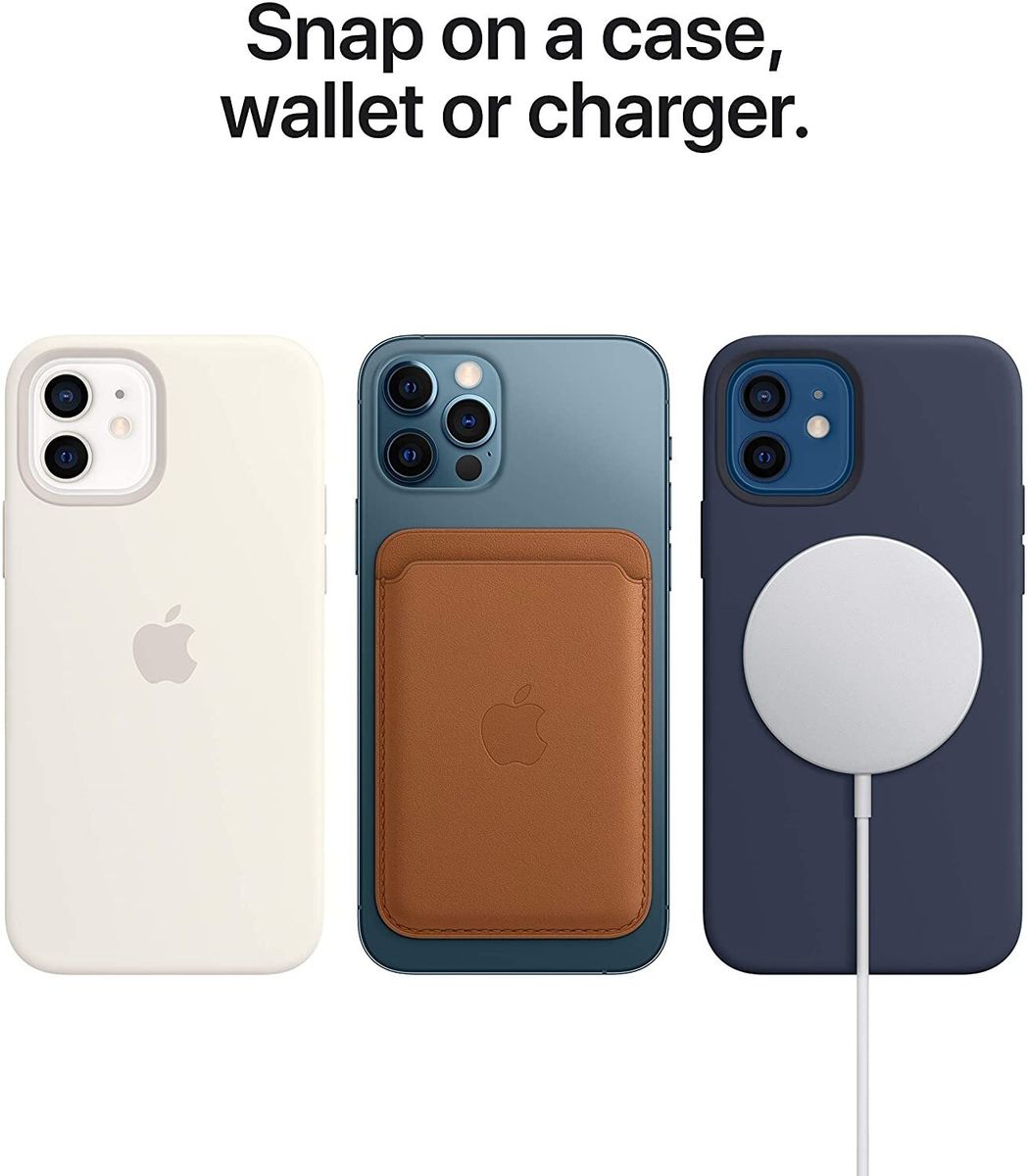 Apple Leather Backcover MagSafe voor de Apple iPhone 13 Pro - Dark