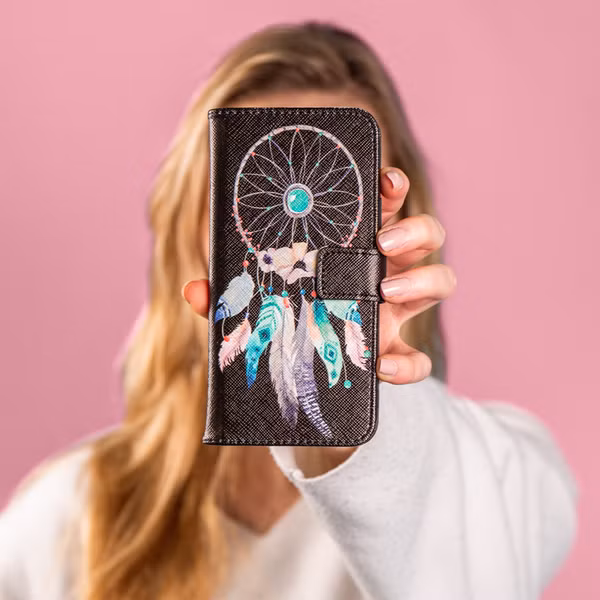 imoshion Design Softcase Bookcase Samsung Galaxy A71 - Dreamcatcher