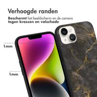 imoshion Design hoesje Apple iPhone 14 - Black Marble