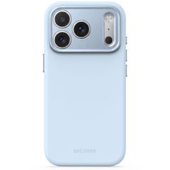 Decoded Silicone Backcover MagSafe Apple iPhone 18 Pro / 17 Pro - Light Blue
