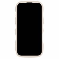 Holdit Wavy Case Apple iPhone 16 Pro - Light Beige