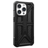 UAG Monarch Backcover Apple iPhone 15 Pro - Carbon Fiber