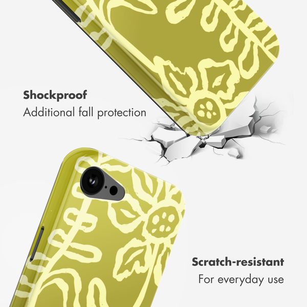 Selencia Vivid Back Cover with MagSafe Apple iPhone 17e / 16e - Chalky Bloom
