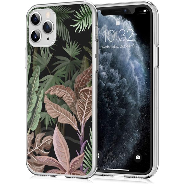 imoshion Design hoesje iPhone 11 Pro - Jungle - Groen / Roze