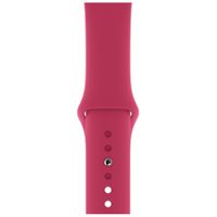 Apple Sport Band Apple Watch Series 1 t/m 9 / SE (38/40/41 mm) | Series 10 / 11 (42 mm) - Pomegranate