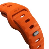 Nomad Sport band FKM Apple Watch Series 1 t/m 9 / SE (38/40/41 mm) | Series 10 / 11 (42 mm) - Ultra Orange