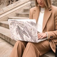 Burga Hardshell Cover Apple MacBook Pro 14 inch (2021 / 2023 M3 chip / 2024 M4 chip / 2025 M5 chip) - Snowstorm