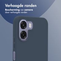 imoshion Color Backcover Oppo A6x (4G/5G) - Donkerblauw