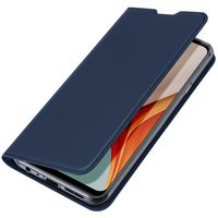 Dux Ducis Slim Softcase Bookcase OnePlus Nord N100 - Donkerblauw