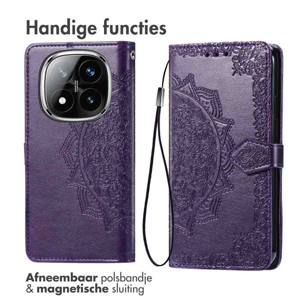 imoshion Mandala Bookcase Xiaomi Poco X7 - Paars