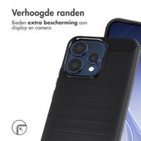 imoshion Brushed Backcover Oppo Reno15 F (5G) - Zwart